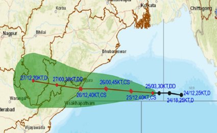 କାଲି ସନ୍ଧ୍ୟାରେ ଲ୍ୟାଣ୍ଡଫଲ୍ କରିବ ‘ଗୁଲାବ’